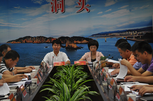 我县开展防台专项演练