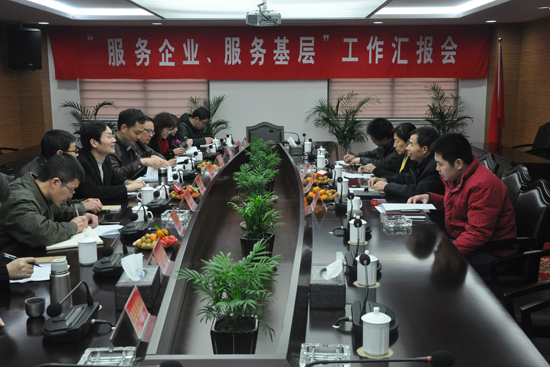 省直“双服务”专项行动第十一服务组来我县指导工作