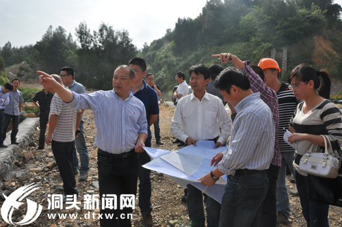 姜长才专题调研我县重点建设工作推进情况