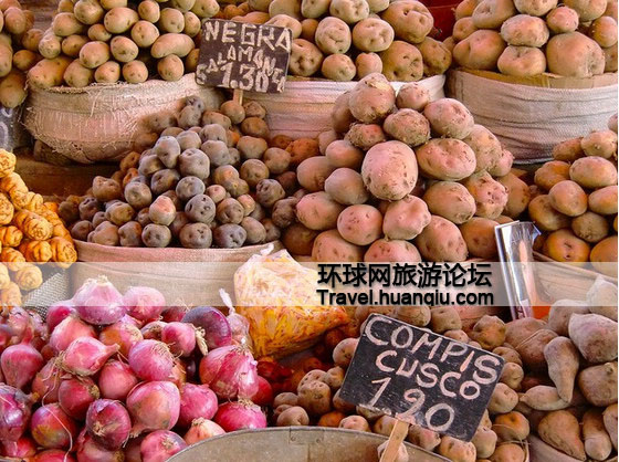秘鲁彩色土豆 国宝级特产