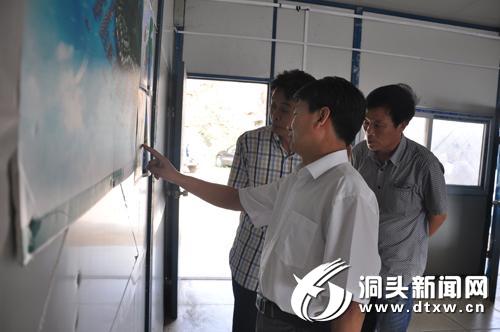 姜长才就东沙片建设项目开展调研
