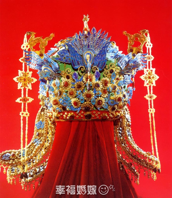 最爱中国风 古代新娘凤冠