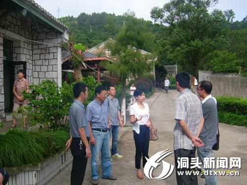 娄京茜赴北岙和东屏开展调研