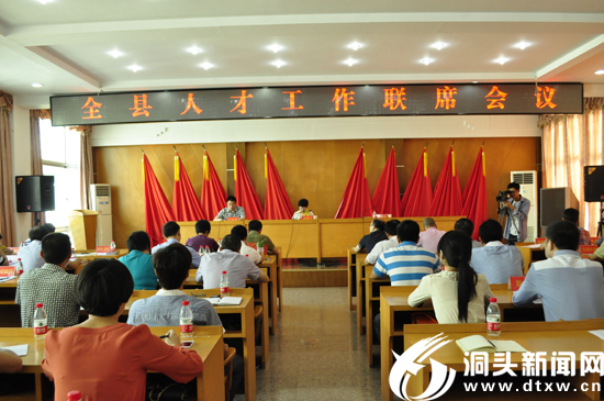 我县召开全县人才工作联席会议