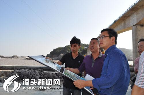 张京调研我县国际放生台工程建设