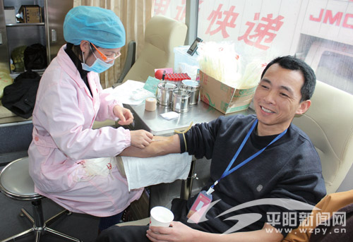 水头：善德爱心志愿者积极参加无偿献血