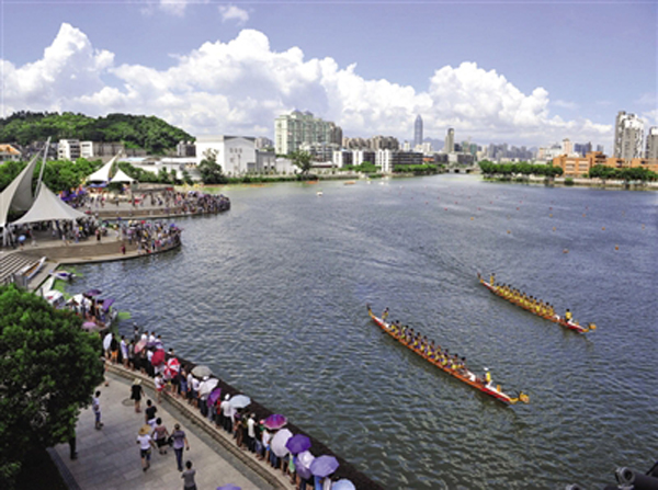 瓯海龙舟基地 杨冰杰/摄