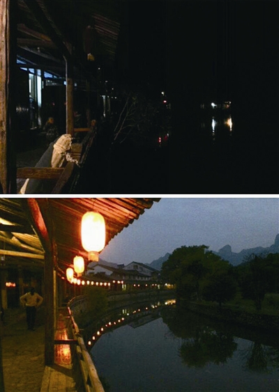 游客咋看不到"丽水古街"夜景?