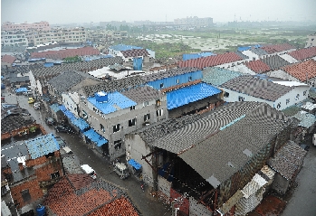 鲍四村“违章王”占地40多亩