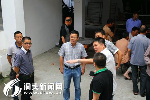 张京调研东屏街道文化礼堂建设