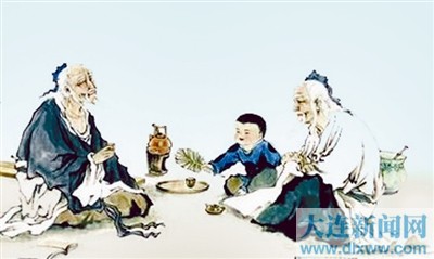 中国古代如何养老图片