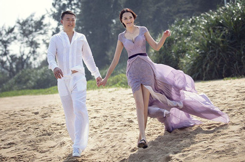 马琳迎娶第二任妻子 两人婚纱照曝光