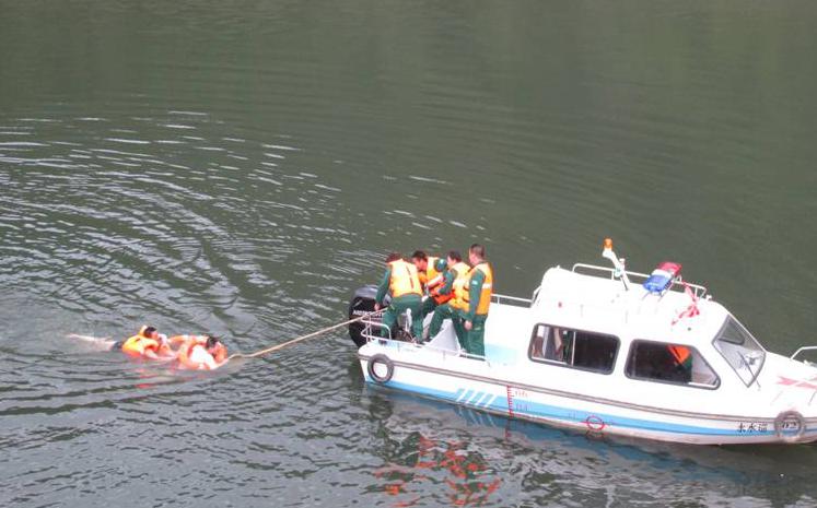 永嘉:金溪水库开展防御超标准洪水演习-演练,水