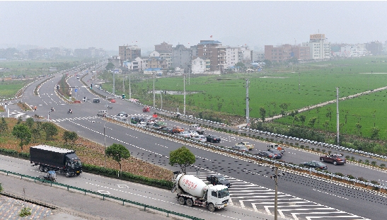 104国道虹桥过境公路投用