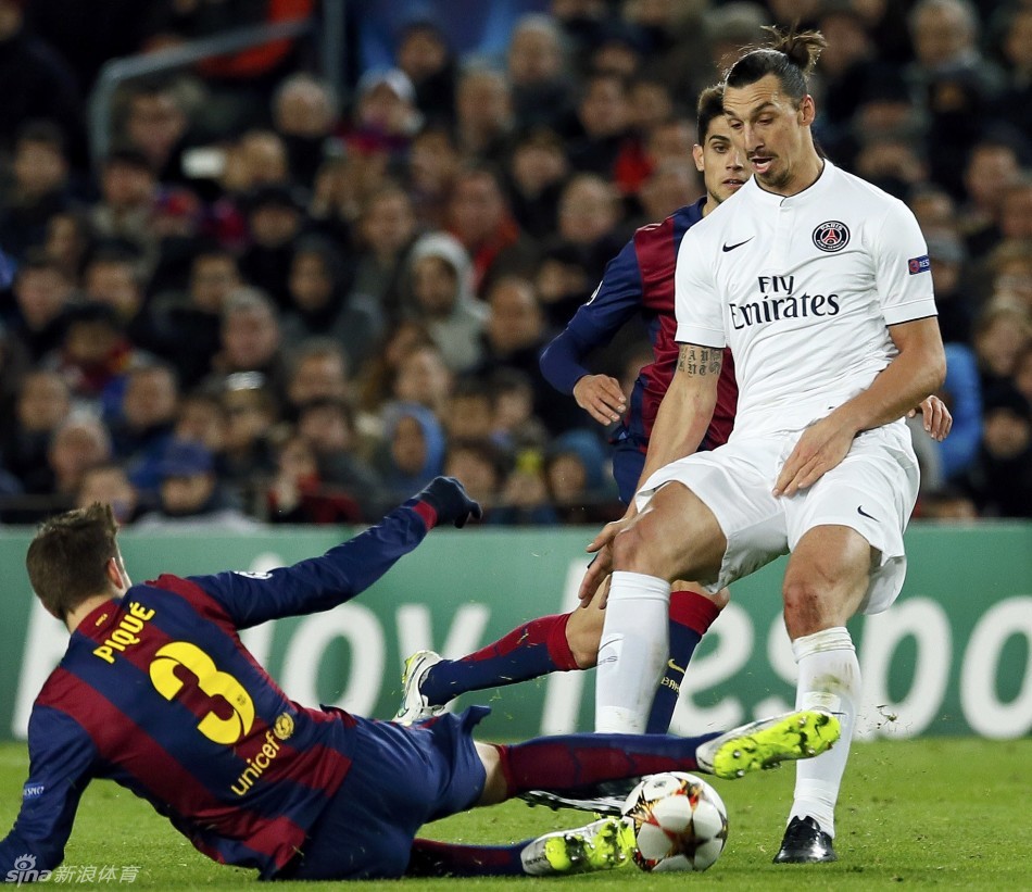 欧冠-梅西内马尔苏神进球 巴萨3-1巴黎夺头名-
