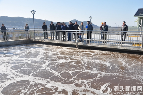 省督查组来我县督查近岸海域污染防治工作