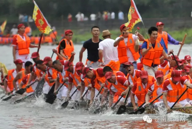 苍南:龙舟竞渡迎端午体操运动员的失禁图片