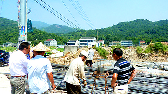 乌牛街道上三房村拆迁安置房建设顺利推进