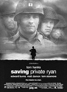 电影《拯救大兵瑞恩》宣传海报