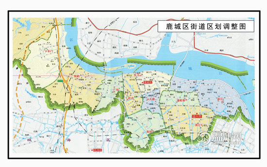 温州市政府批复鹿城行政区划调整新增5个街道