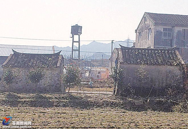 龙港镇鳞头村发现两座清代石构庙宇