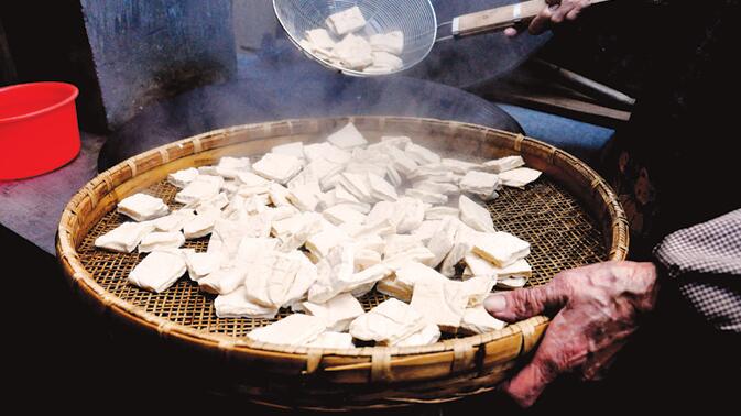 手磨豆腐 香飘碇步
